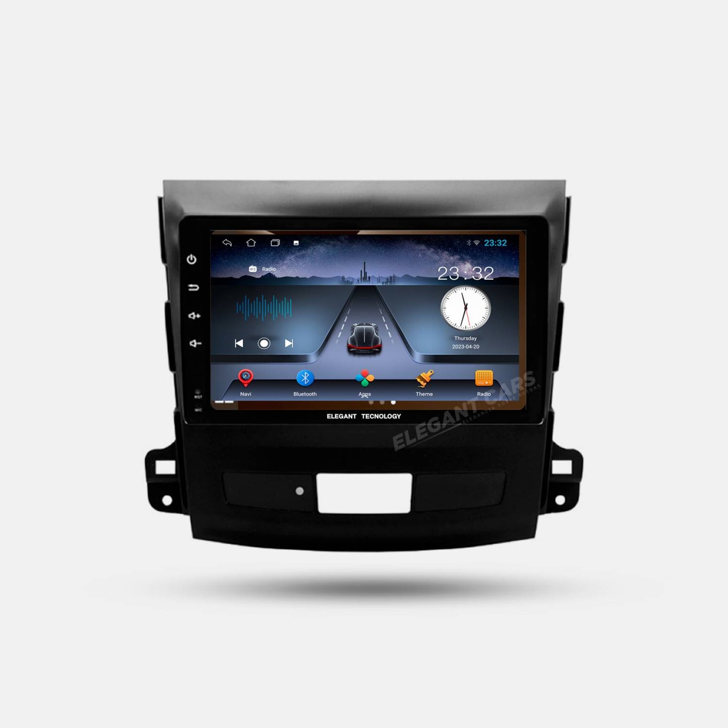 Autoradio + Consola para Mitsubishi Outlander 2008-2012 (9 pulgadas)