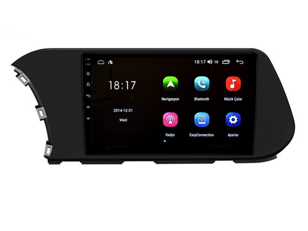 Autoradio + Consola para HYUNDAI I-20 2021 (10.1 Pulgadas, LHD)