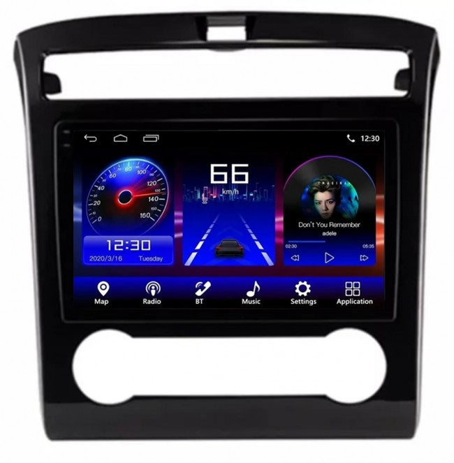 Autoradio + Consola para Hyundai Tucson 2021 (10.1 Pulgadas, Color Negro)