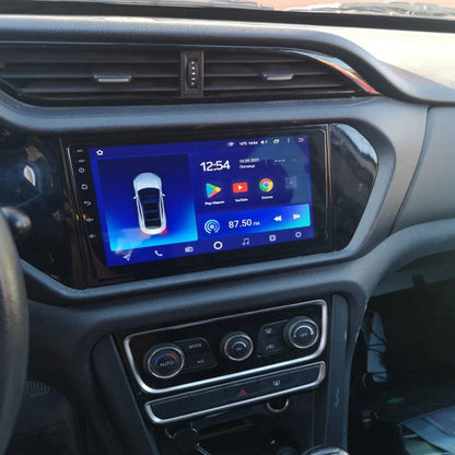 Consola para CHERY TIGGO 3X 2016 (9 Pulgadas, Negro UV)