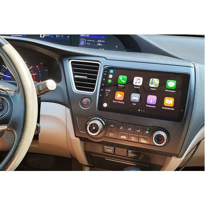 Consola para HONDA CIVIC 2013-2017 (9 Pulgadas, LHD, Versión Americana, Negro UV)