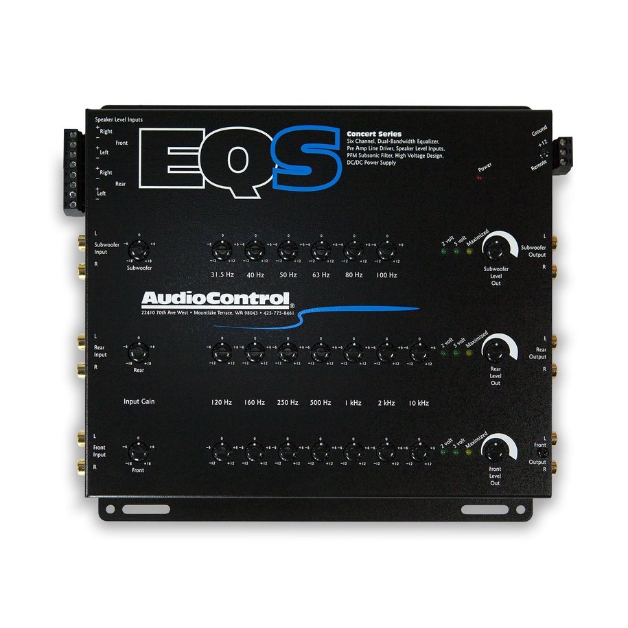 Audio Control EQS 6 Channel Trunk-mount Equalizer – Perú Car