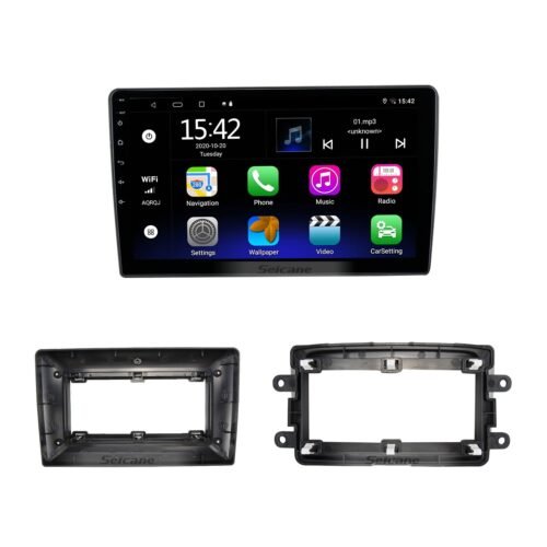 1-in-dash-radio-navigation-1_400 Autoradio + Consola para Renault Duster 2010+ / Logan, Captur, Symbol 2013+ / Sandero 2012+ (9 Pulgadas, Negro)