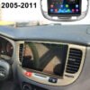 Autoradio + Consola para KIA Rio 2006 (9 Pulgadas, Plomo)