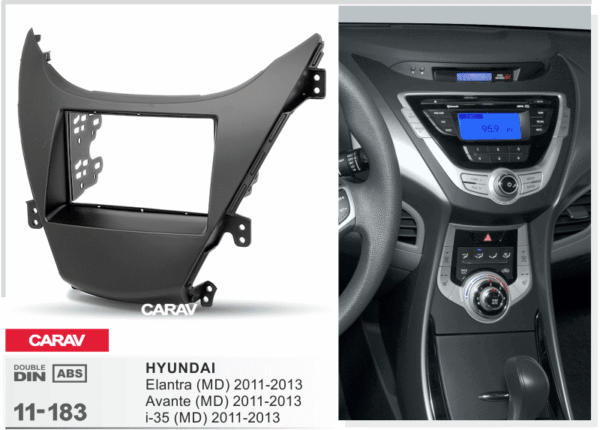Consola CARAV - HYUNDAI ELANTRA (MD) - AVANTE (MD) - i35 (MD)