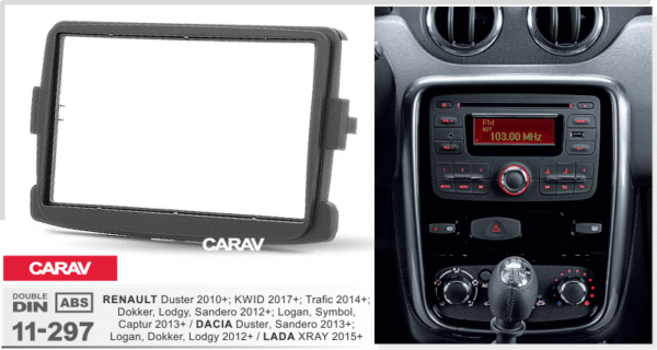 11-297A Consola CARAV - RENAULT DUSTER - 2010