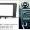 Consola CARAV - AUDI A3 (8P / WITH SYMPHONY OEM-RADIO)