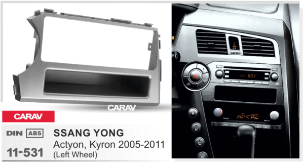 Consola CARAV - SSANG YONG ACTYON, KYRON