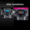 Consola para Hyundai Sonata YF 2010 (9 Pulgadas, de Baja Gama / Alta Gama, Color Negro)