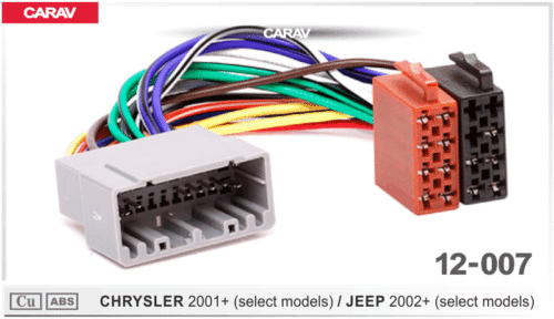 12-007A CABLE PARA AUTORADIO CARAV: CHRYSLER