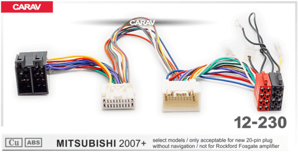 CABLE PARA AUTORADIO- MITSUBISHI