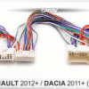 CABLE PARA AUTORADIO CARAV: RENAULT 2012+ / DACIA 2011+