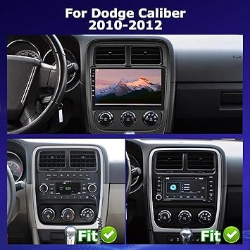 Consola para DODGE CALIBER 2010-2012 (9 Pulgadas)