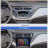 Autoradio + Consola para CHEVROLET LOVA RV 2016 (9 Pulgadas)