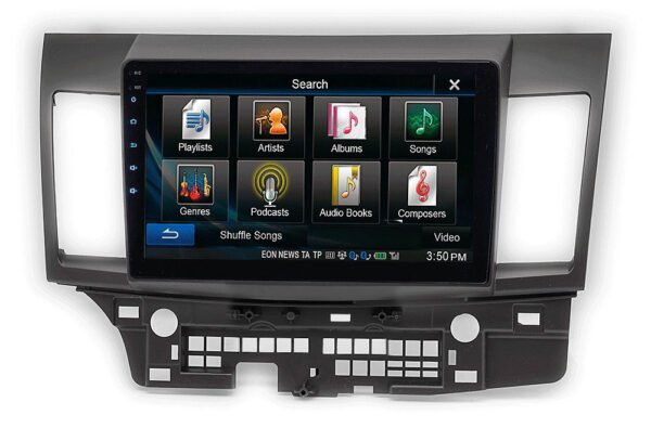 Consola para Mitsubishi Lancer/ Fortis 2010 (10.1 pulgadas)