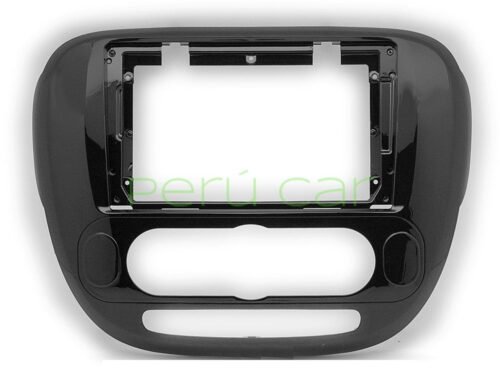 Consola Kia Soul 2014-2019 ( 9 pulgadas, color negro UV )