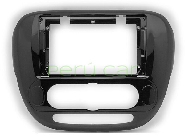 Consola Kia Soul 2014-2019 ( 9 pulgadas, color negro UV )