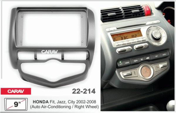 Consola CARAV - HONDA FIT - JAZZ - CITY