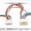 CABLE PARA AUTORADIO (Alimentación + Altavoces) CARAV - NISSAN