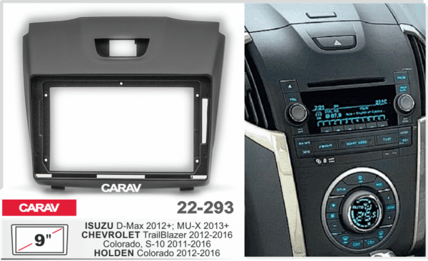 22-293A Consola CARAV - ISUZU D-MAX