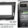Consola CARAV - BYD F3
