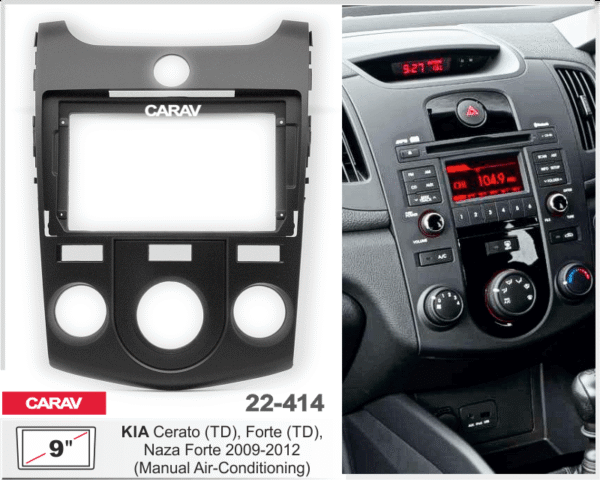 Consola CARAV - KIA CERATO (TD), FORTE (TD), NAZA FORTE