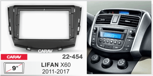 Consola CARAV - LIFAN X60