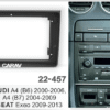 Consola CARAV - AUDI A4 (B6)