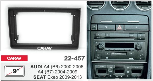 Consola CARAV - AUDI A4 (B6)