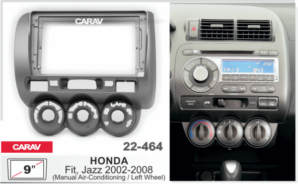 Consola CARAV - HONDA FIT, JAZZ