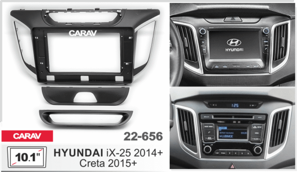 Consola CARAV - HYUNDAI iX-25 + CRETA