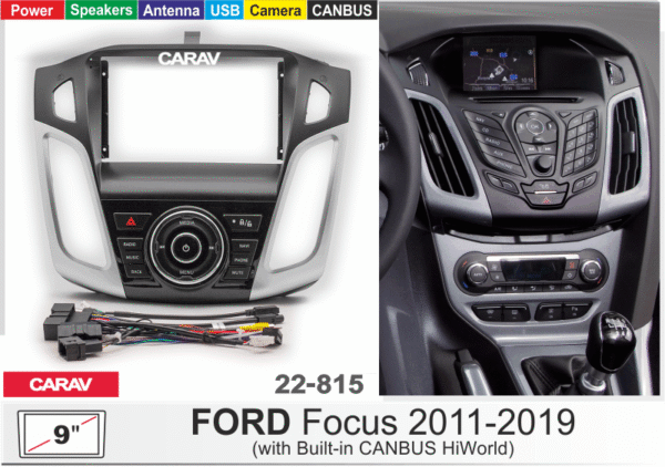 Consola CARAV - FORD FOCUS