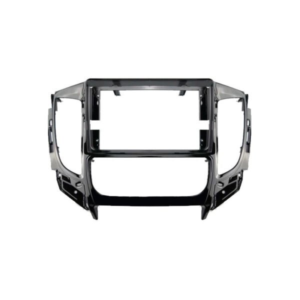 Consola para Mitsubishi Triton 2015 (9 pulgadas, AC automático, negro UV)