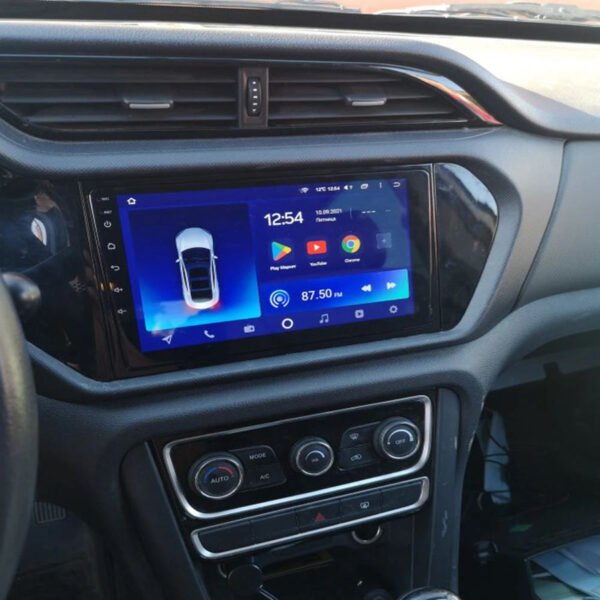 Consola para CHERY TIGGO 3X 2016 (9 Pulgadas, Negro UV)