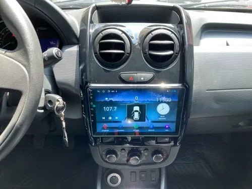 Consola para Renault Duster 2015+ (9 Pulgadas, Negro)