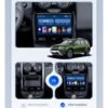 Consola para Renault Duster 2015+ (9 Pulgadas, Negro)