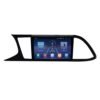 512PR3nT7BS Autoradio + Consola para Seat Leon 2018 (9 Pulgadas, Izquierda, Negro)