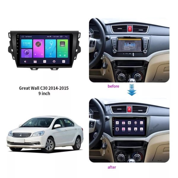 Consola para Great Wall Voleex C30 2015 (9 Pulgadas)