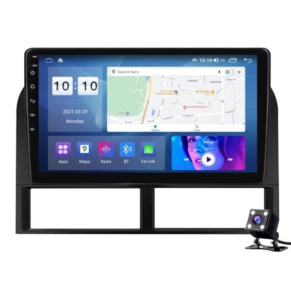612fa5V2mxL-1 Autoradio + Consola para Jeep Grand Cherokee 2004-2005 (9 Pulgadas)