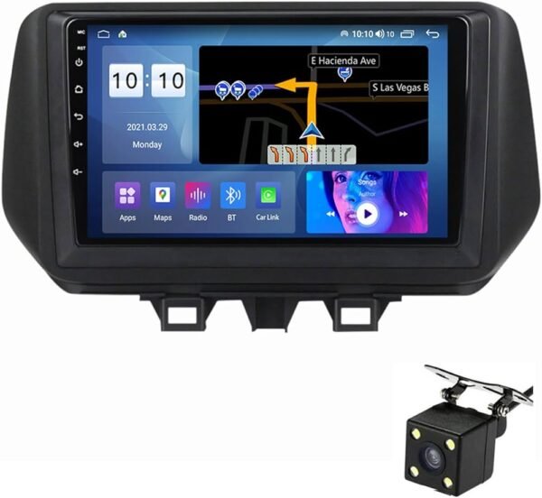 61CRb70qWeL._AC_UF1000_1000_QL80-1 Autoradio + Consola para Hyundai Tucson 2018 (9 Pulgadas, 10.1 Pulgadas)