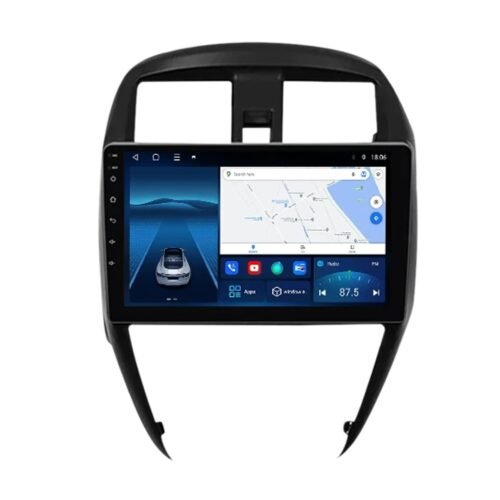61YiMnl3FKL Autoradio + Consola para Nissan Versa Sedan 2015-2019 (LHD, 10.1 pulgadas)