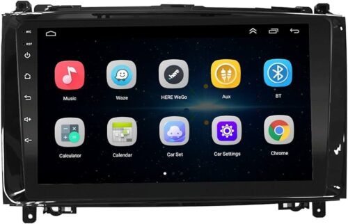 61lyOalKPqL._AC_UF894_1000_QL80 Autoradio + Consola para MERCEDES BENZ B200/ A-KLASSE (W169)/ B-KLASSE (W245) 2004-2012 (9 Pulgadas, UV BLACK)