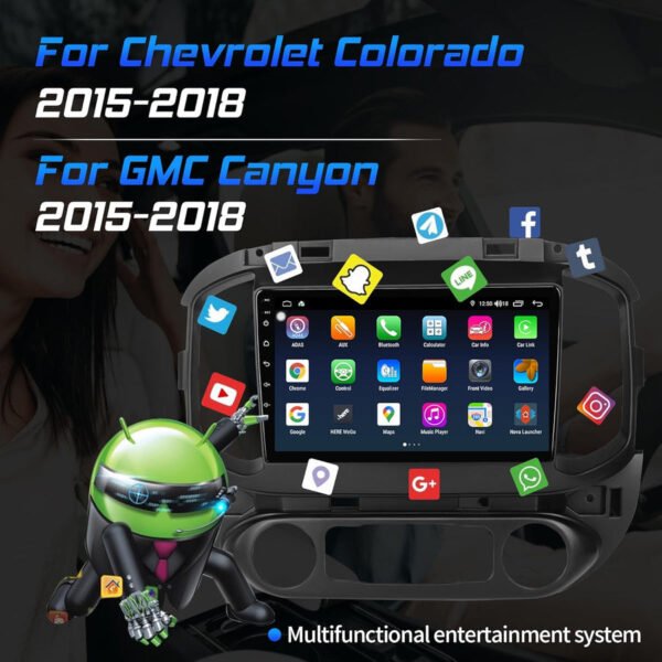 Consola para CHEVROLET COLORADO 2015 (9 Pulgadas)