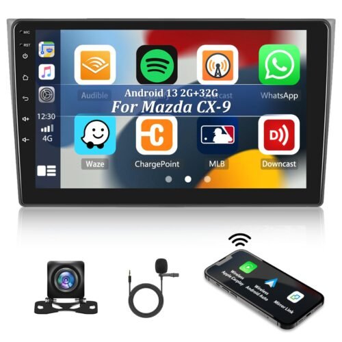 71rlc6dR1CL Autoradio + Consola para Mazda CX-9 2009 (10.1 pulgadas)