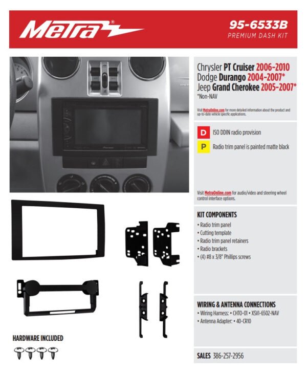 Consola METRA - CHRYSLER - DODGE - JEEP