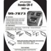 Consola METRA - Honda CRV