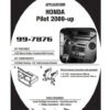 Consola METRA - HONDA PILOT