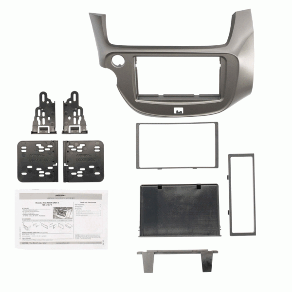 Consola METRA - Honda FIT Color Plata