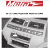 Consola METRA - Honda Accord