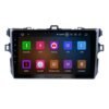 Autoradio + Consola para Toyota Corolla 2008-2010 (9 Pulgadas, Negro)